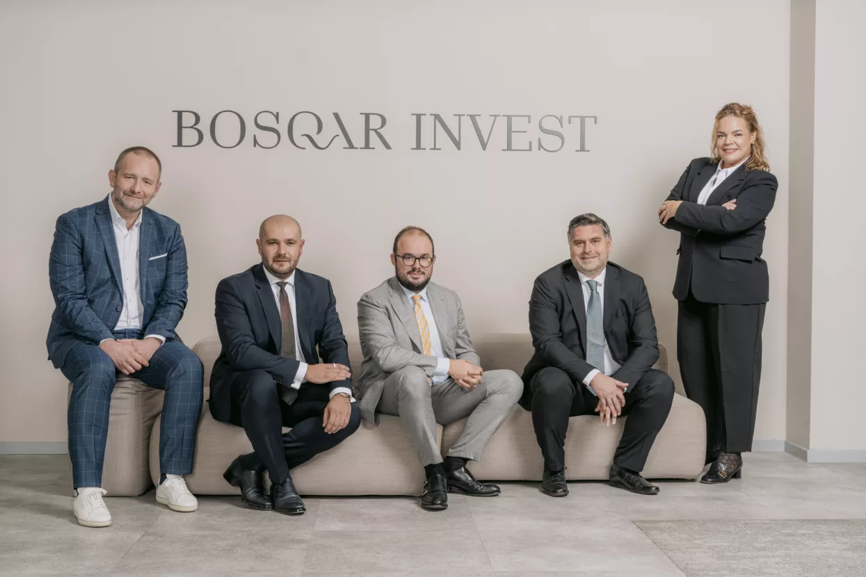 Darko Horvat, Tomislav Glava&scaron;, Luka Ore&scaron;ković, Vanja Vlak i Tamara Sardelić, BOSQAR INVEST