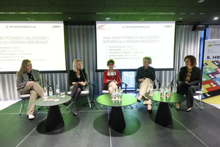 8. HR konferencijaPanel: Kako potaknuti uključivost i integracije u radnom okruženju?Maja Kri&scaron;tafor, Gordana Frgačić, tanja Prekodravac, Ivana Mirković Popogrilić, Diana Kobas De&scaron;ković.