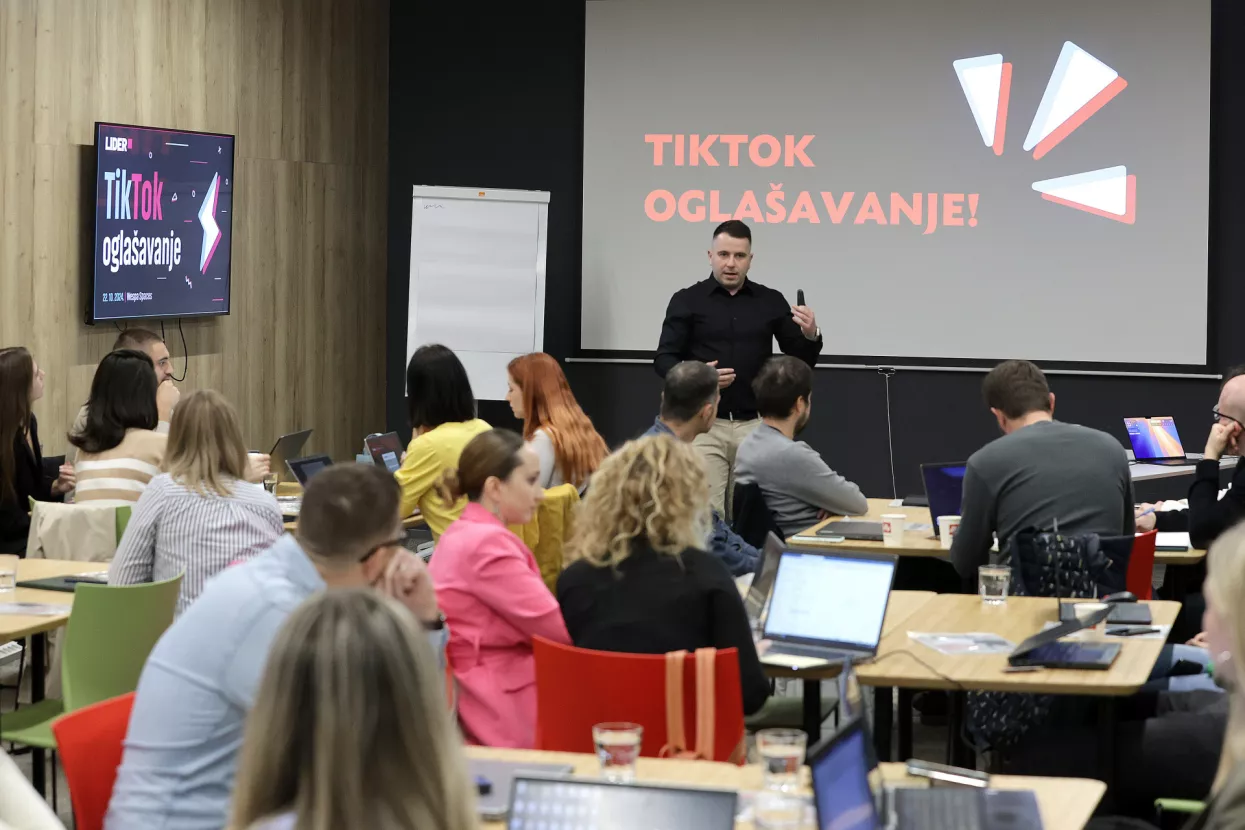 TikTok ogla&scaron;avanje edukacija, Marijan Palić