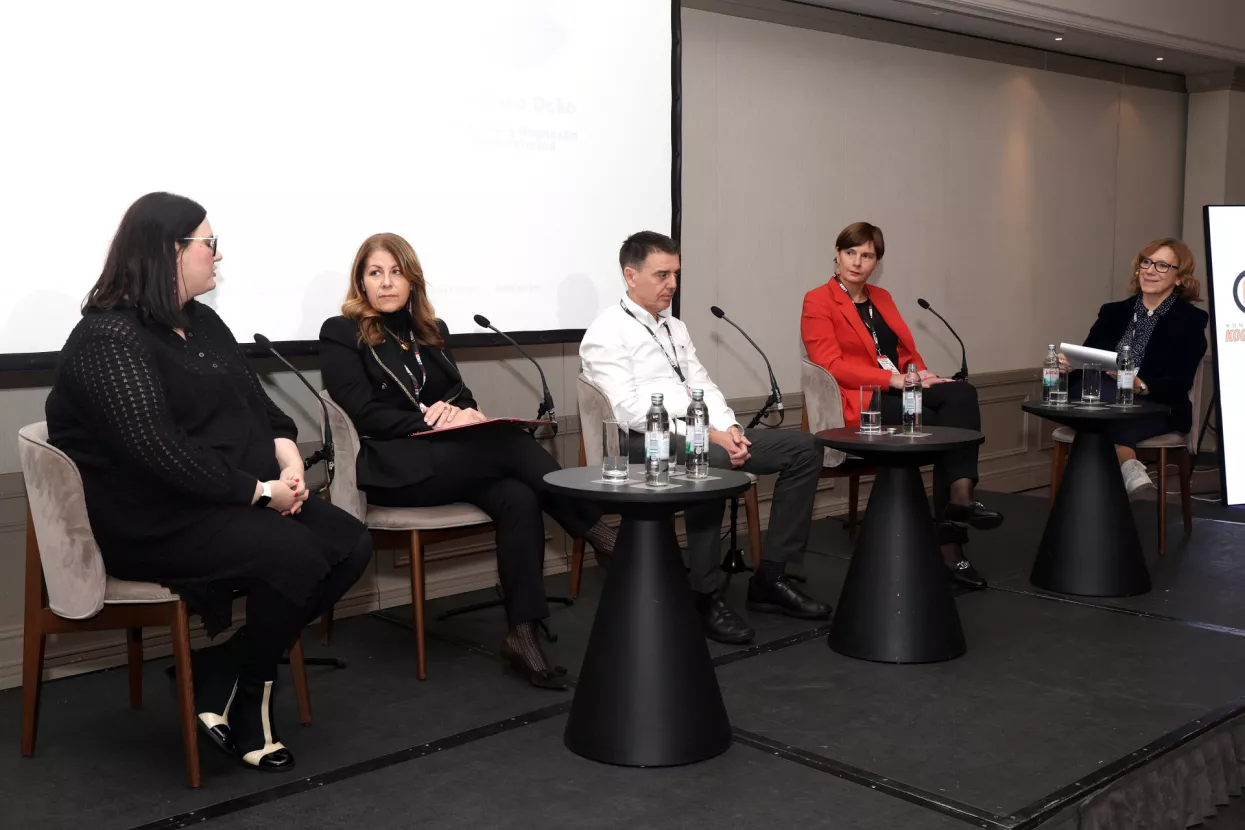 Kontroling 2024. C- panel: Izazovi transformacije - pogled s vrha. Silvija Novačić, Milena Vu&scaron;ak, Ivan Belić, Snježana M. Lohinger, Jasmina Očko
