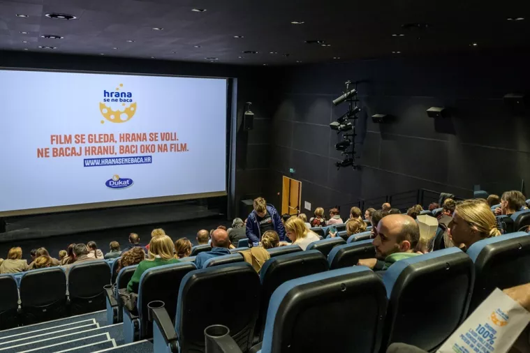 Kino projekcija filma u sklopu projekta Hrana se ne baca