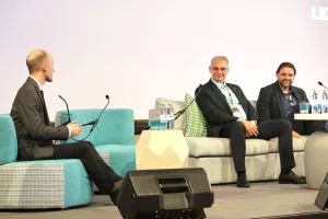 48 SATI 2024. Okrugli stol: "Europskom suradnjom do boljih gradova"Marko Ercegović, Robert Vodopić i Petar Mi&scaron;ura
