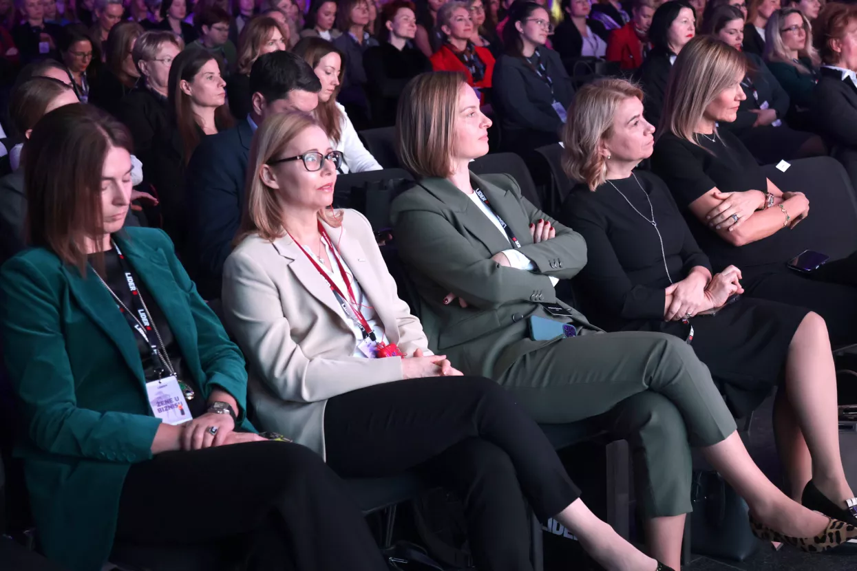 Žene u biznisu 2024. Zdravka Demeter Bubalo, Zsuzsanna Ortutay, Bojana Božanić, Nata&scaron;a rapaić i Lada Tedeschi Fiorio