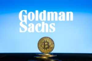 Bitcoin i Goldman Sachs logo
