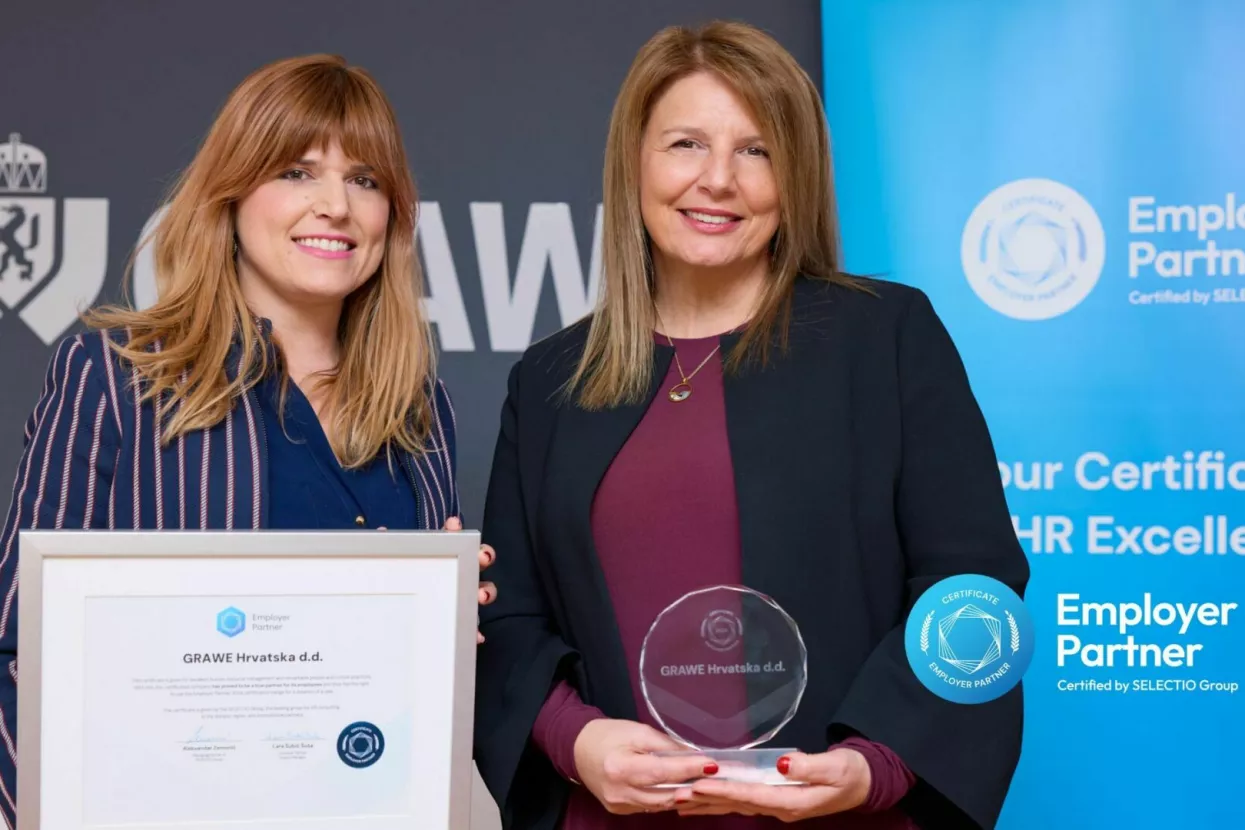 Grawe Hrvatska - Poslodavac Partner Certifikat