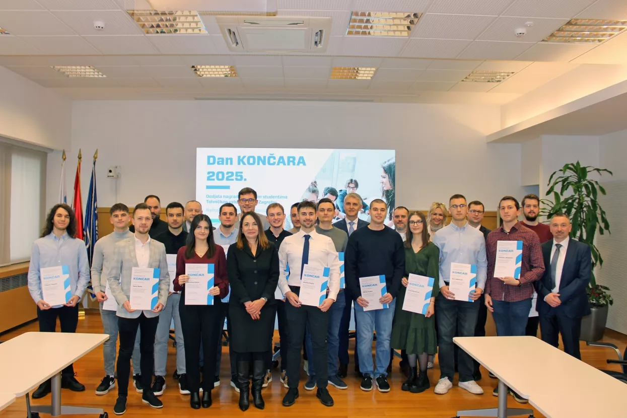 Dan Končara obilježen dodjelom nagrada najboljim studentima TVZ-a i posebnom gestom