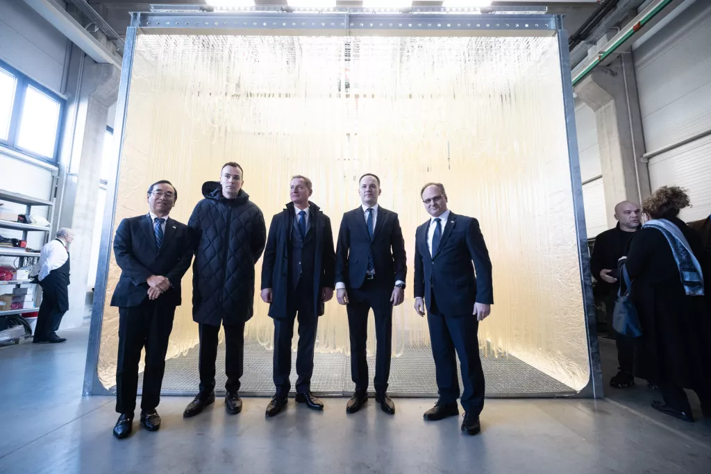 Predstavljanje nacionalnog paviljona Republike Hrvatske za Svjetsku izložbu Expo 2025 Osaka. Mitsuhiro Wada, Pero Vuković, Srećko Raić, Zdenko Lucić, Zvonimir Frka-Pete&scaron;ić