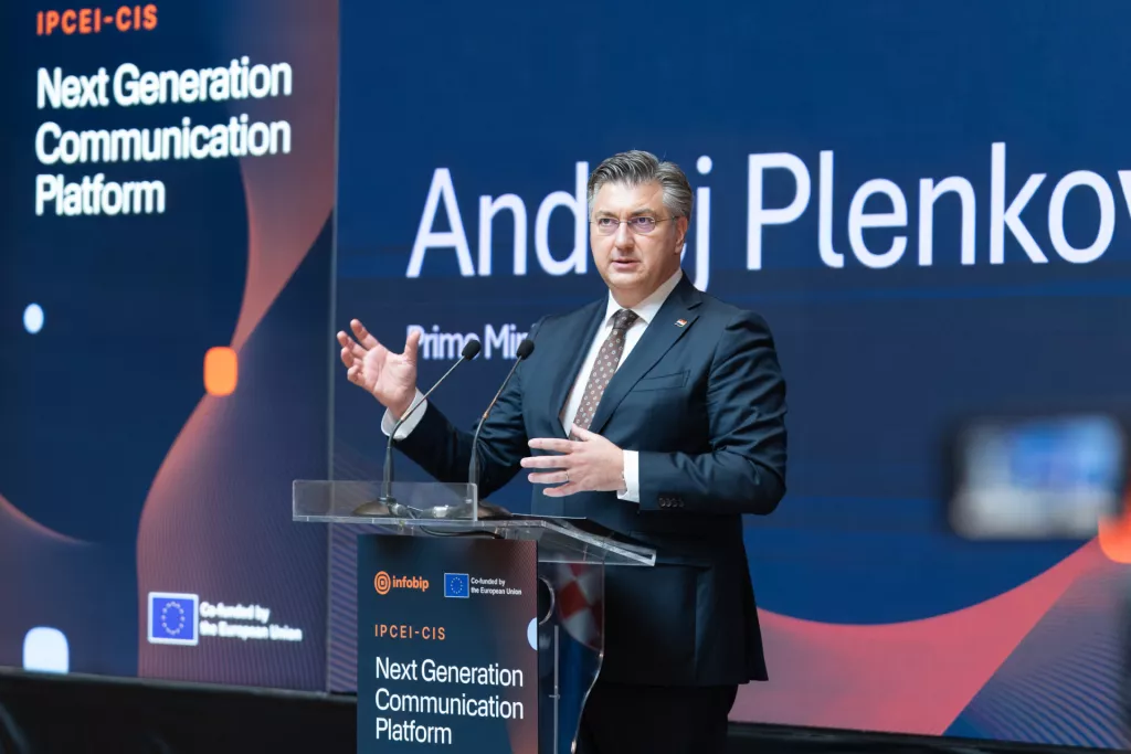 Premijer Andrej PlenkovićIPCEI-CIS event u Infobipu