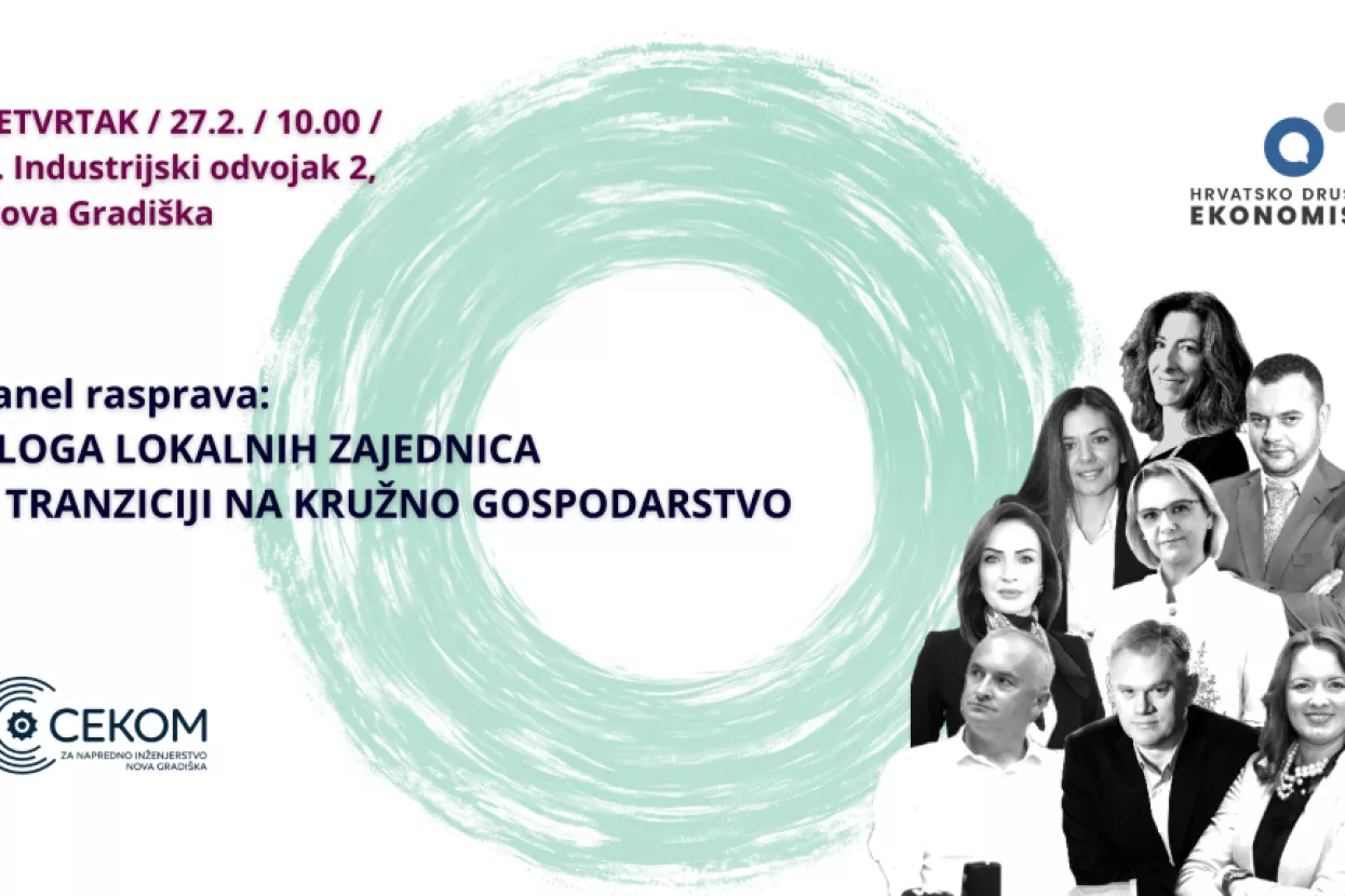 panel Hrvatskog dru&scaron;tva ekonomista u Novoj Gradi&scaron;ki