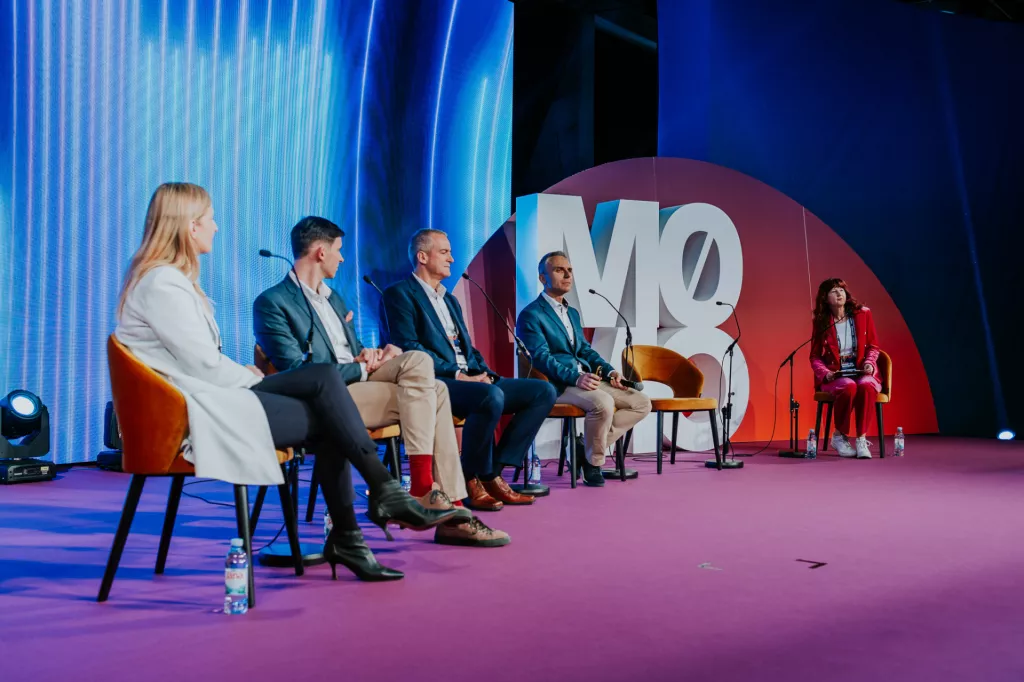 Jasna Fumagalli, članica uprave Nexi Croatia, kao moderatorica na Money Motion 2024