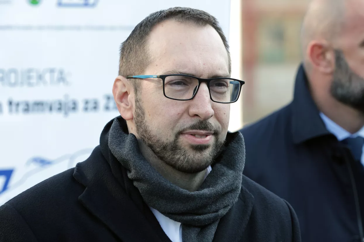 Predstavljanje novog niskopodnog tramvaja u ZET-u. Tomislav Toma&scaron;ević
