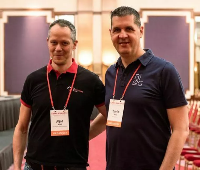 Aljaž Mali i Dario Bilić