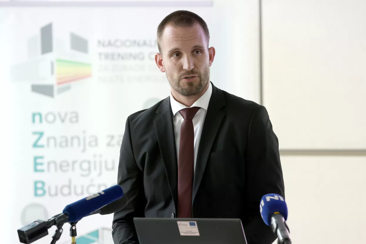 Svečano otvorenje nZEB trening centra EIHP. &Scaron;ime Erlić, ministar regionalnog razvoja i fondova EU