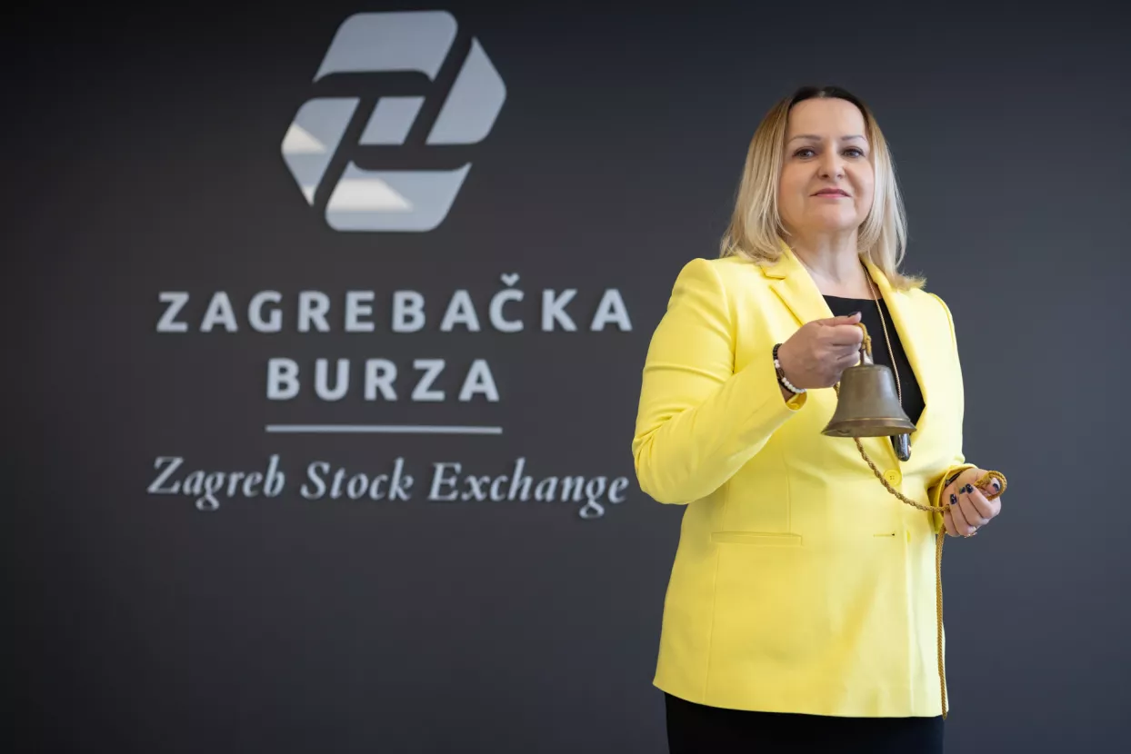 Ivana Gažić, Zagrebačka burza.