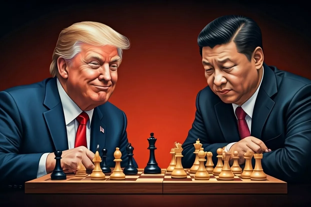 donald trump i xi jinping 