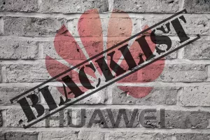 Huawei logo, zabrana