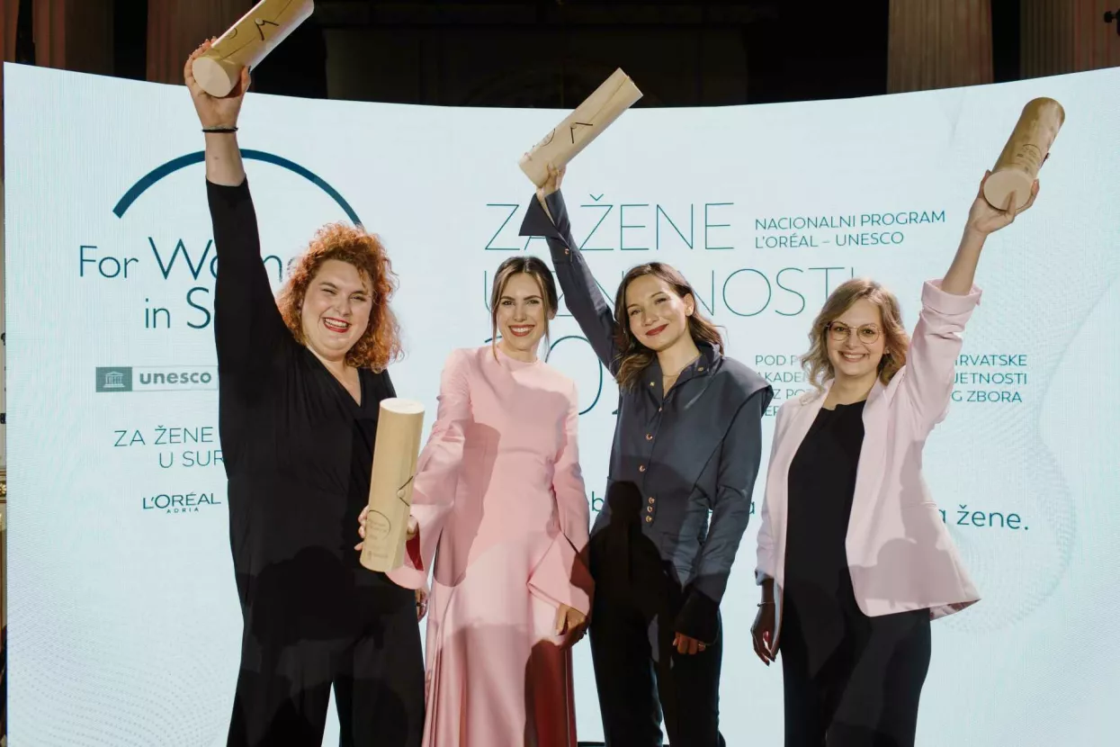 Odabrane dobitnice L'Or&eacute;alovog programa 'Za žene u znanosti'