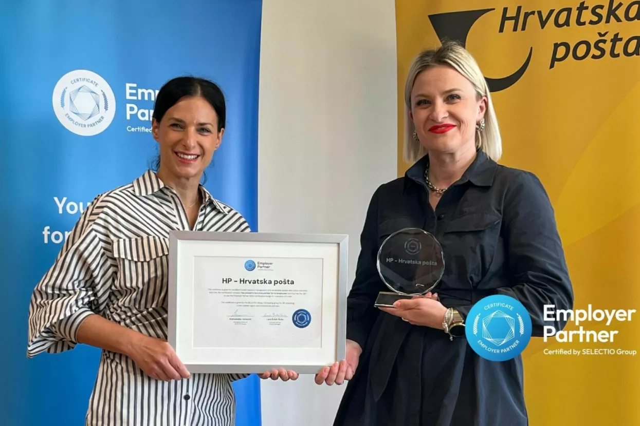 Hrvatska po&scaron;ta Poslodavac partner