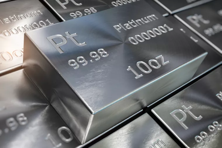 platina, plemeniti metali
