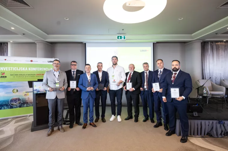 Investicijska konferencija, Lider Invest 13.06.2025.Svečana dodjela nagrada Lider Invest 2025.Dobitnici nagrada Lider Invest 2025.