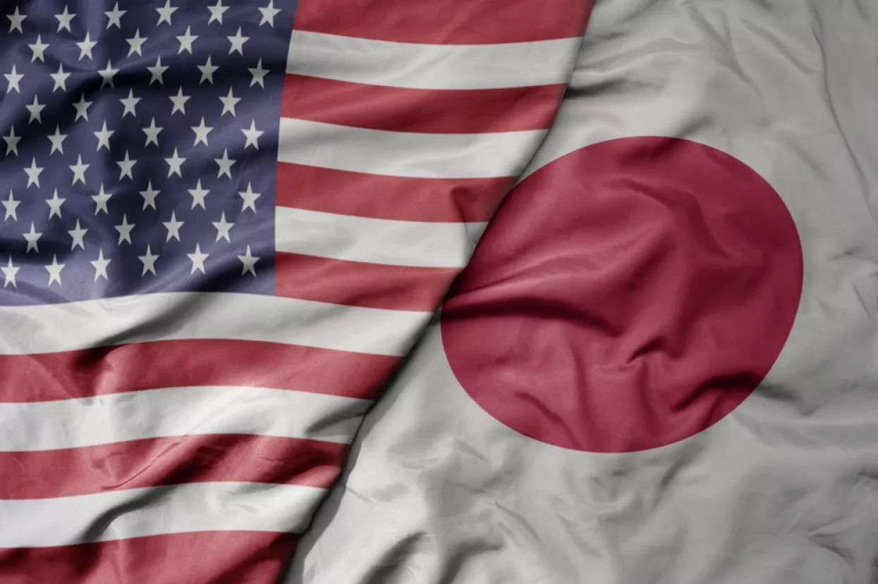 SAD, Japan, zastava, zastave, Amerika
