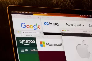 Tehnolo&scaron;ke tvrtke, big tech, tech dionice