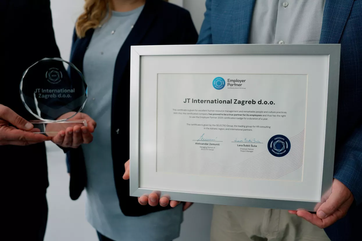 JTI, poslodavac partner
