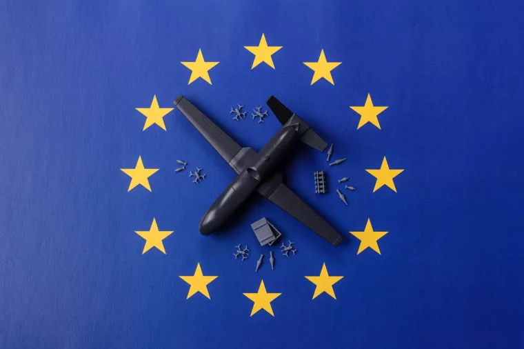 EU dronovi, vojna industrija, obrambena industrija