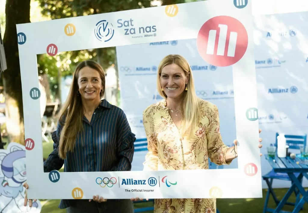 Ana Sr&scaron;en i Janica Kostelić
