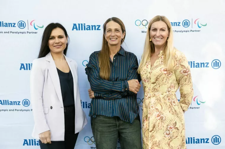 Marijana Jakovac i Ana Sr&scaron;en i Janica Kostelić