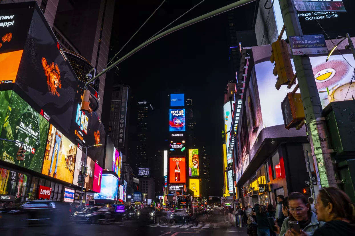 Podravkina Vegeta na Times Squaru u New Yorku