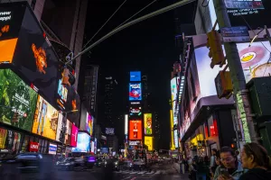 Podravkina Vegeta na Times Squaru u New Yorku