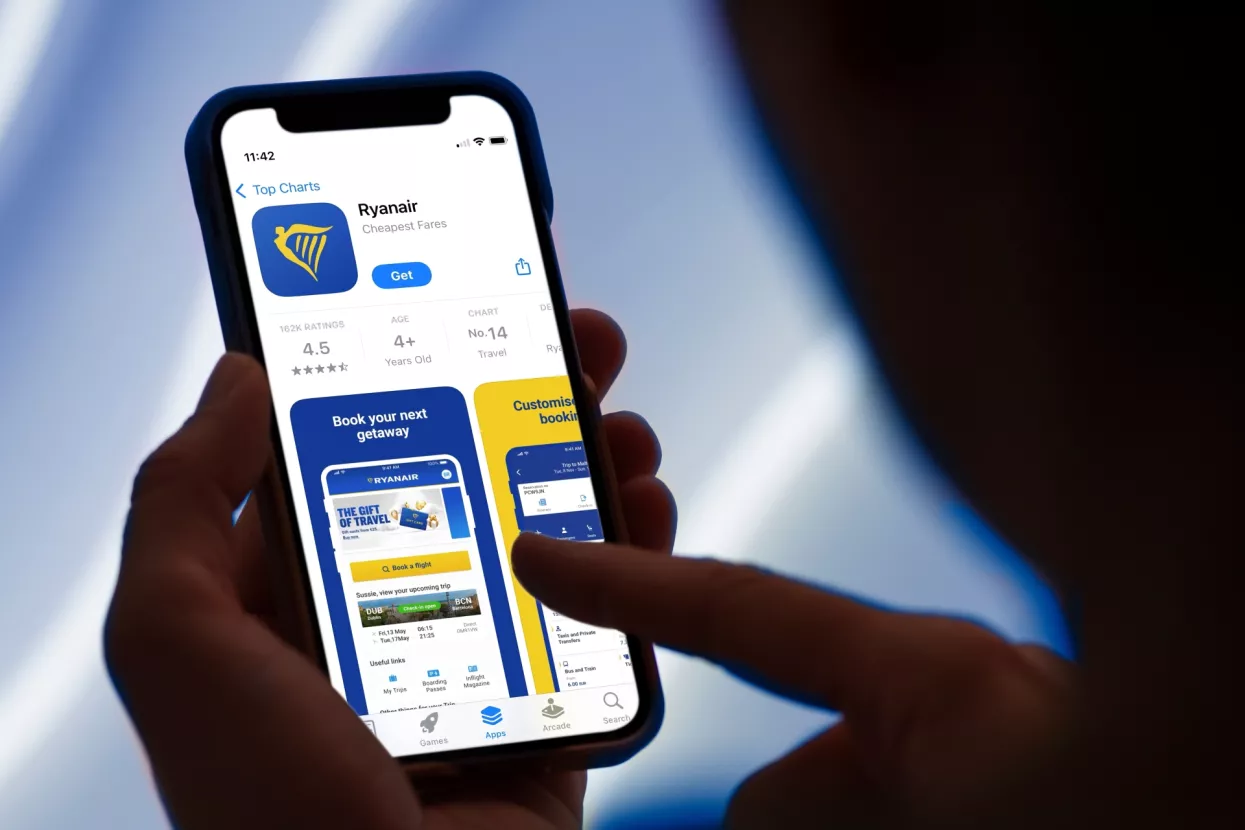  Ryanair app 
