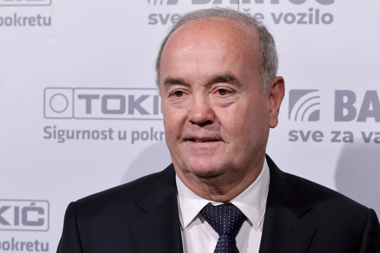 Predstavljanje izlaska na burzu tvrtke Tokić, Ilija Tokić