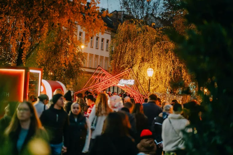 Fuliranje Advent 2025 - Ulaz sa strane Zrinjevca
