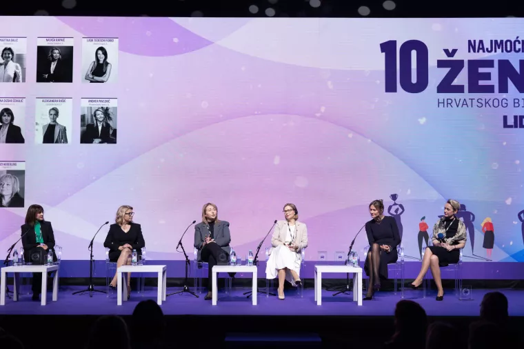 Žene u biznisu 2025.Razgovor s najmoćnijimNikolina Dizdar Čehulić, Nata&scaron;a Rapaić, Andrea Pavlović, Zsuzsanna Ortutay, Lada Tedeschi Fiorio, Aleksandra Ra&scaron;ić