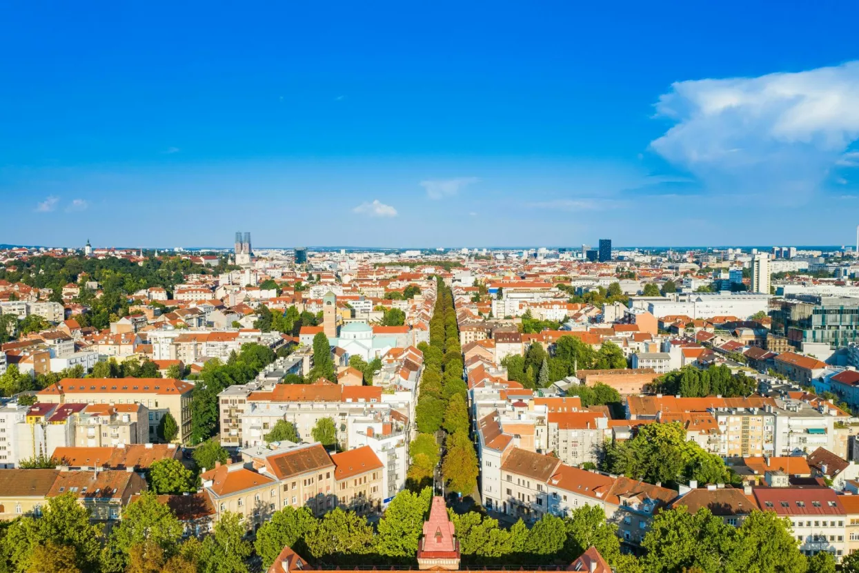 Zagreb panorama