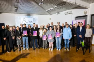 09.12.2025., Zagreb - Podjela stipendija u sklopu humanitarne akcije Korak u zivot.