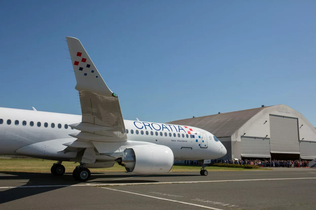 Croatia Airlanes Airbus A220
