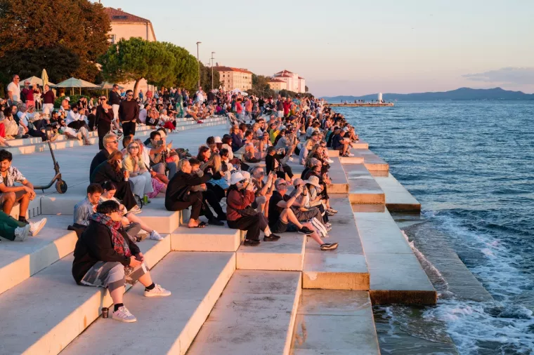 Zadar, Croatia, Hrvatska, orgulje