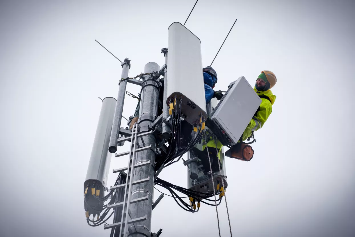 5G HT, montaža 5G anten