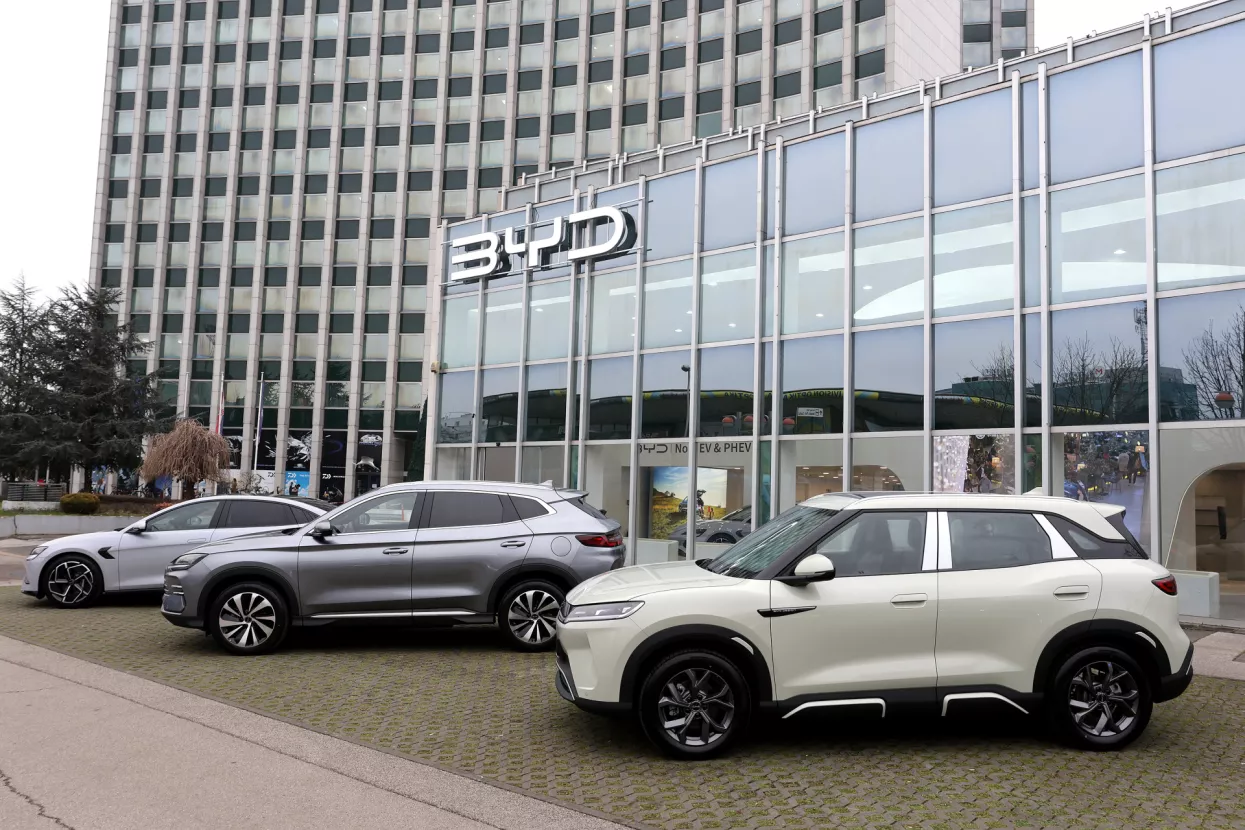 BYD salon automobila u Zagrebu