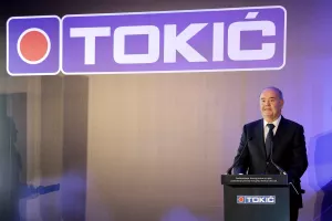 Predstavljanje izlaska na burzu tvrtke Tokić, Ilija Tokić