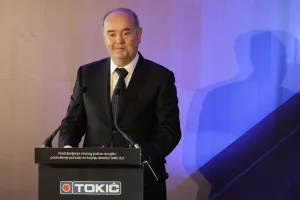 Predstavljanje izlaska na burzu tvrtke Tokić, Ilija Tokić