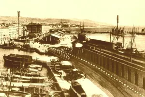 Luka Rijeka, sredina XIX. stoljeća