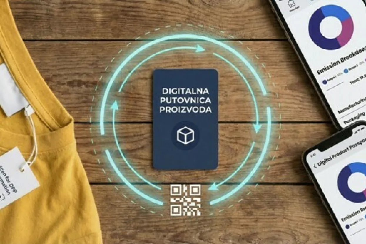 Digitalna putovnica proizvoda, DPP, ilustracija