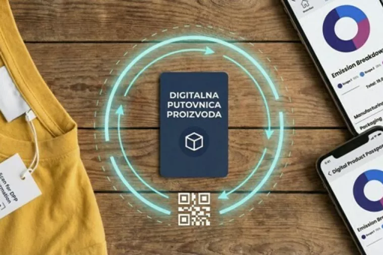Digitalna putovnica proizvoda, DPP, ilustracija