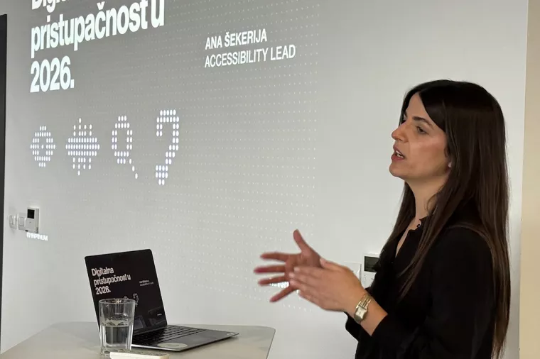 Ana &Scaron;ekerija, InfinumDigitalna pristupačnostInfinum E.ON