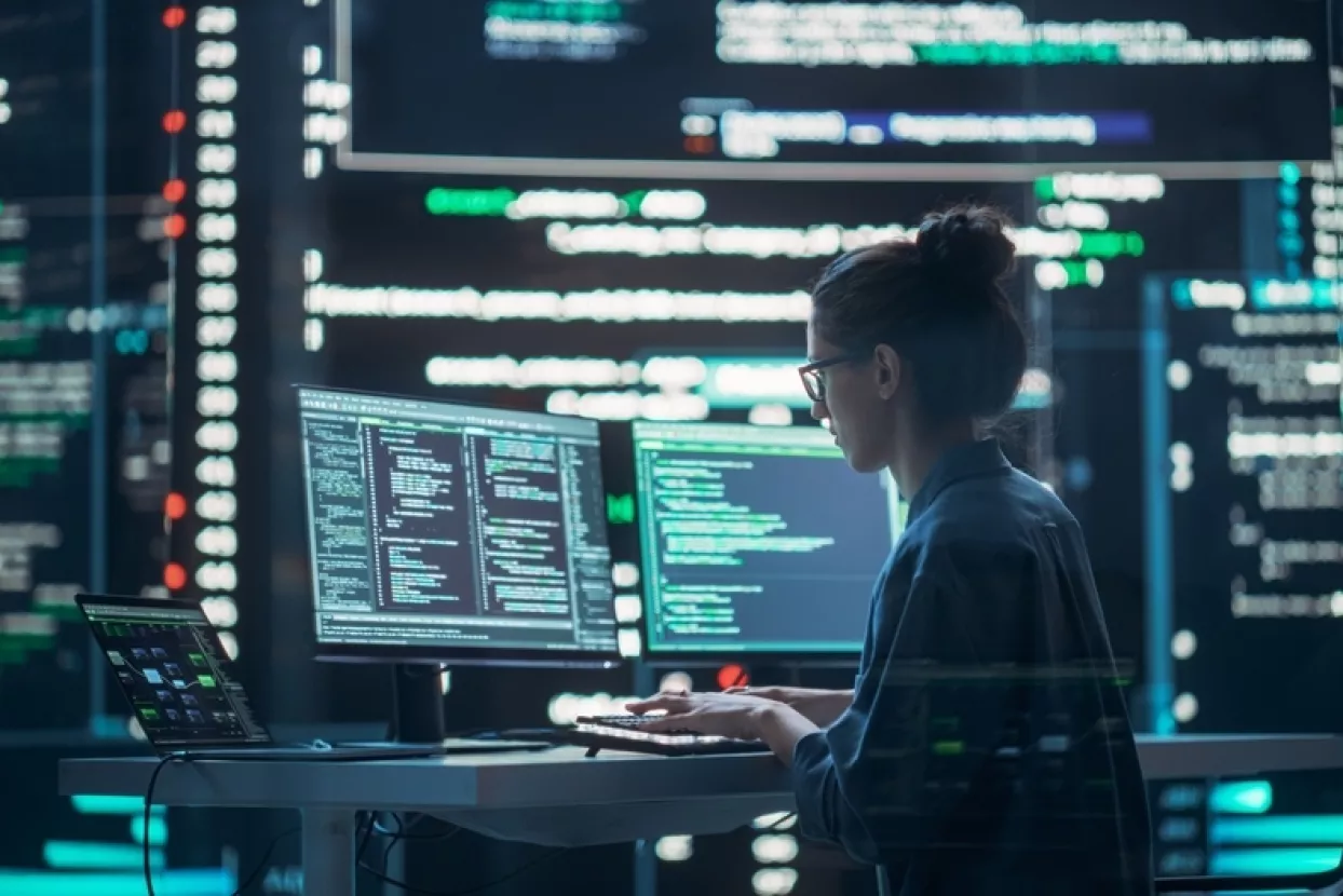stručnjak za kibernetičku sigurnost, stručnjaci za kibernetičku sigurnost, IT, programerka