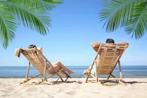 Turizam, sezona, par, odmor, ljetovanje, plaža, sunce, more